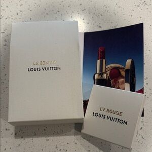 Louis Vuitton La Beauté Rouge Lipstick sample